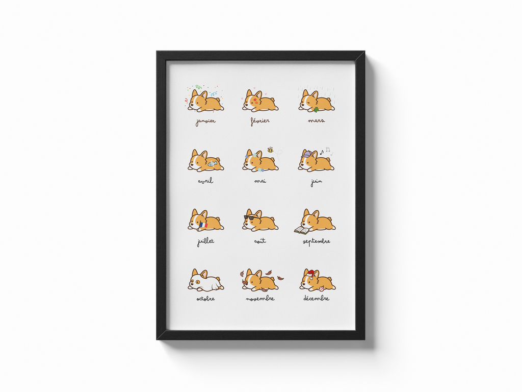 Affiche - Calendrier