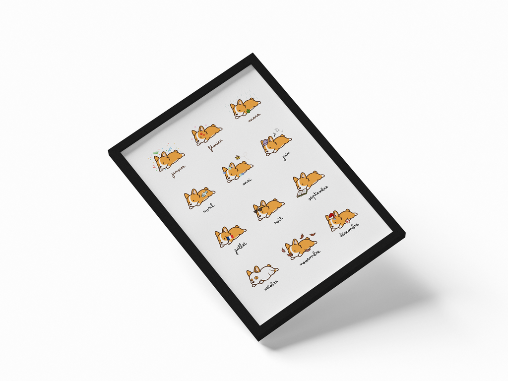 Affiche - Calendrier