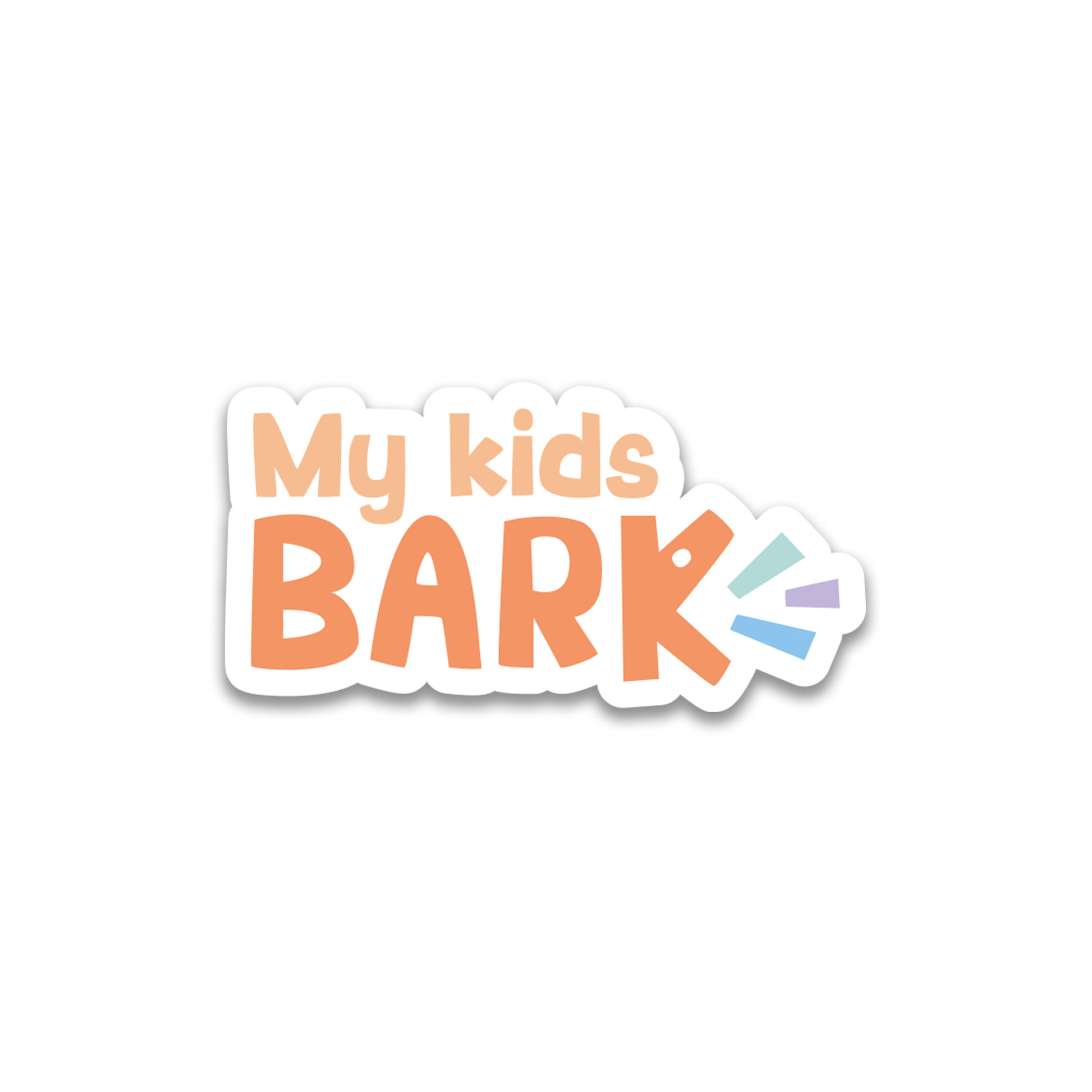 Sticker Mini - My Kids Bark