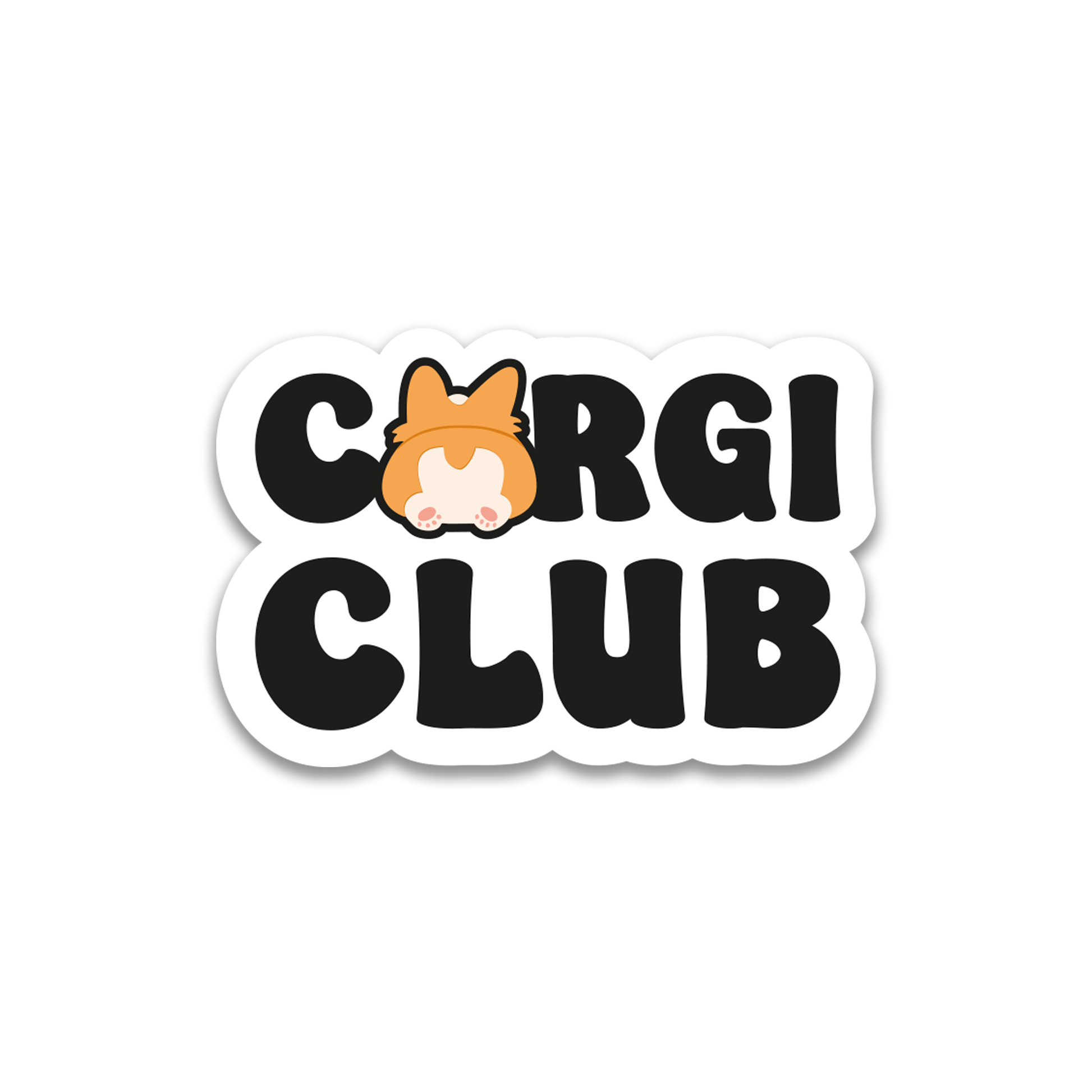 Sticker Mini - Corgi Club