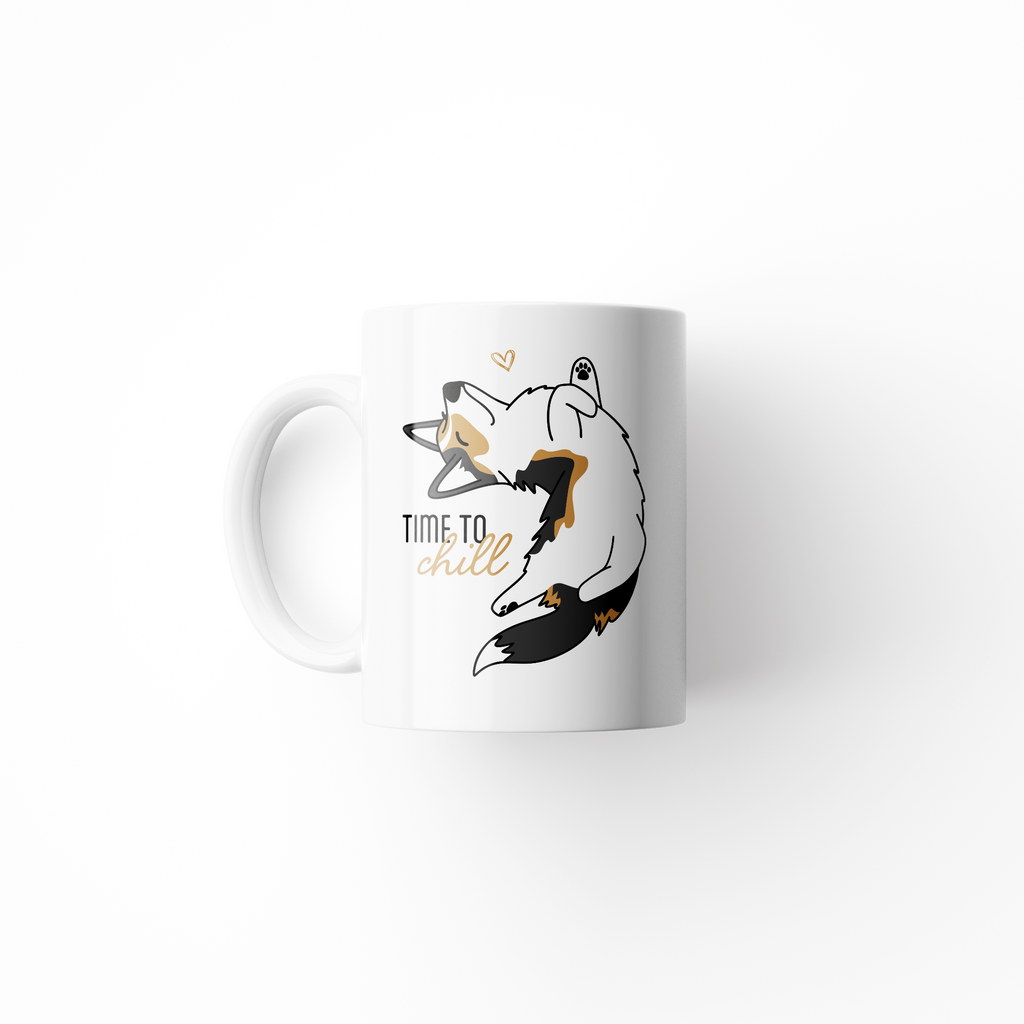 Mug - Time To Chill Tricolore