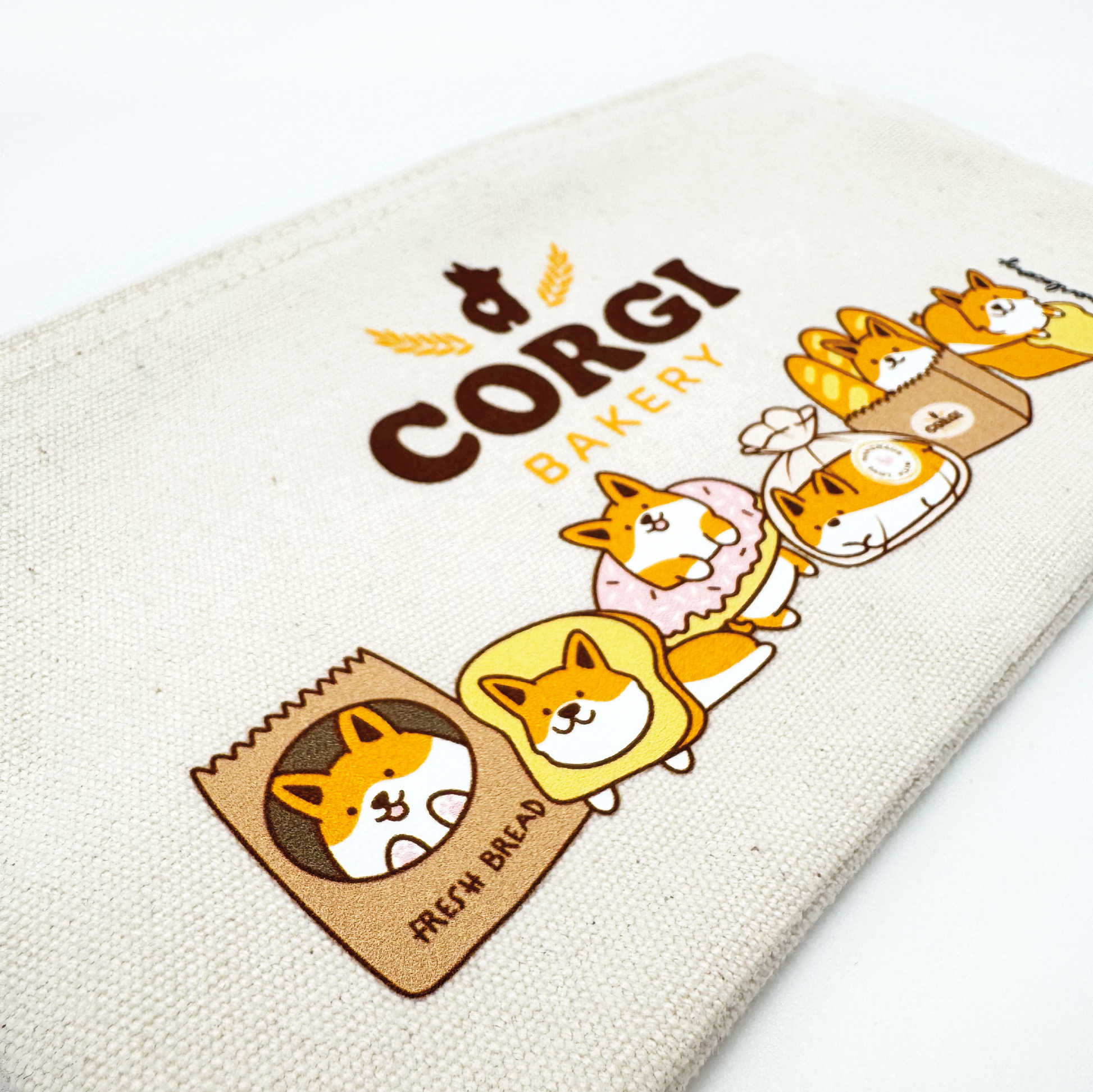 Pochette Natural - Corgi Bakery