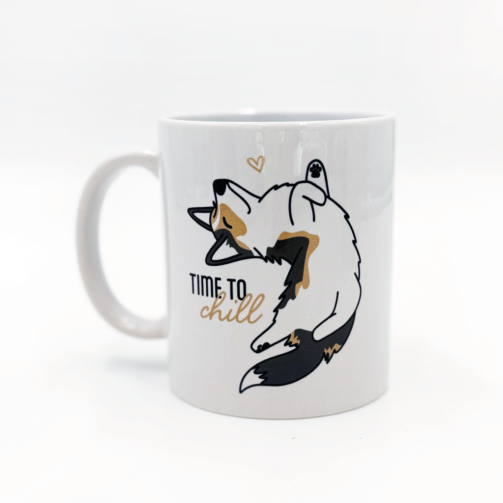 Mug - Time To Chill Tricolore