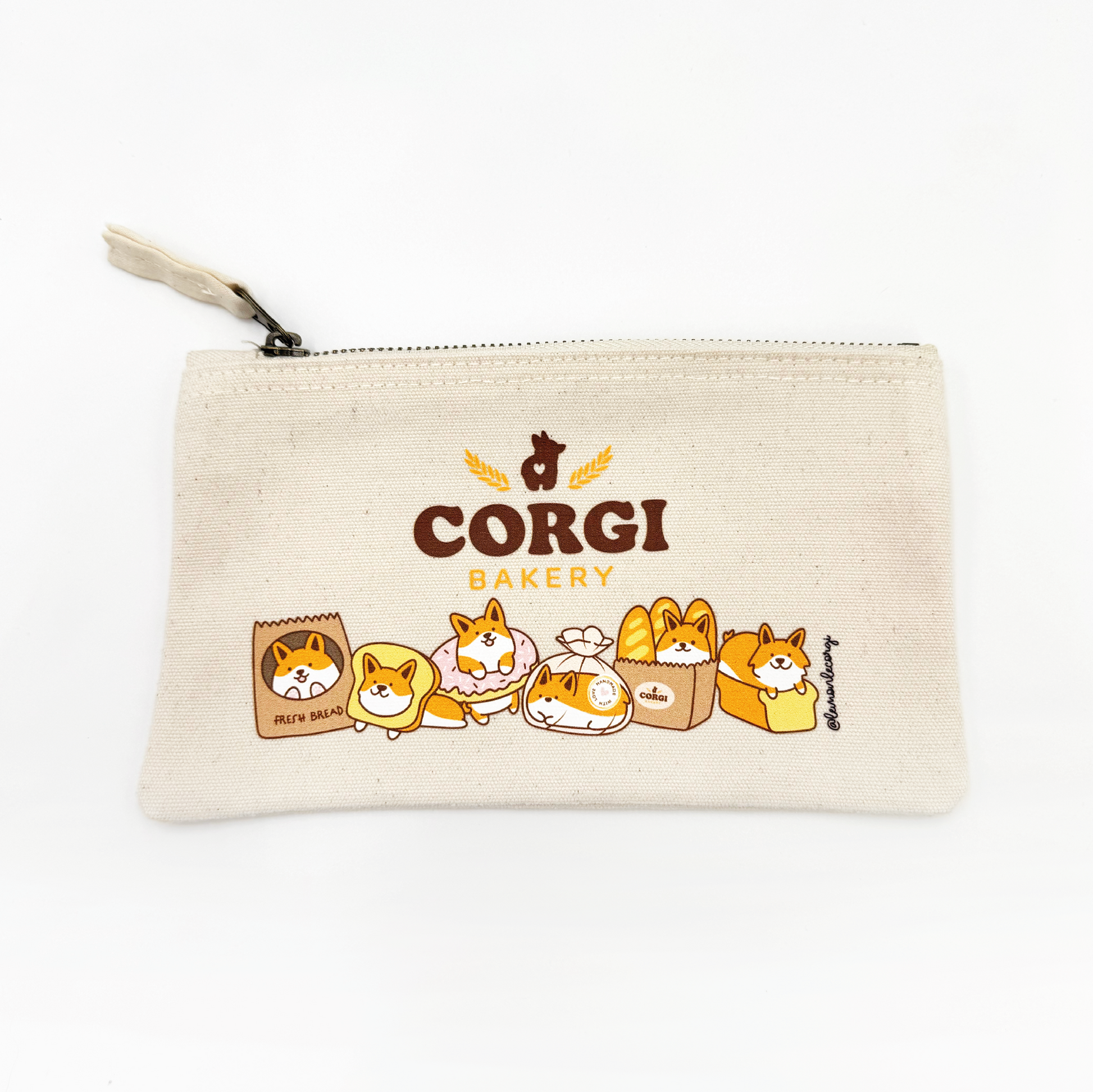 Pochette Natural - Corgi Bakery