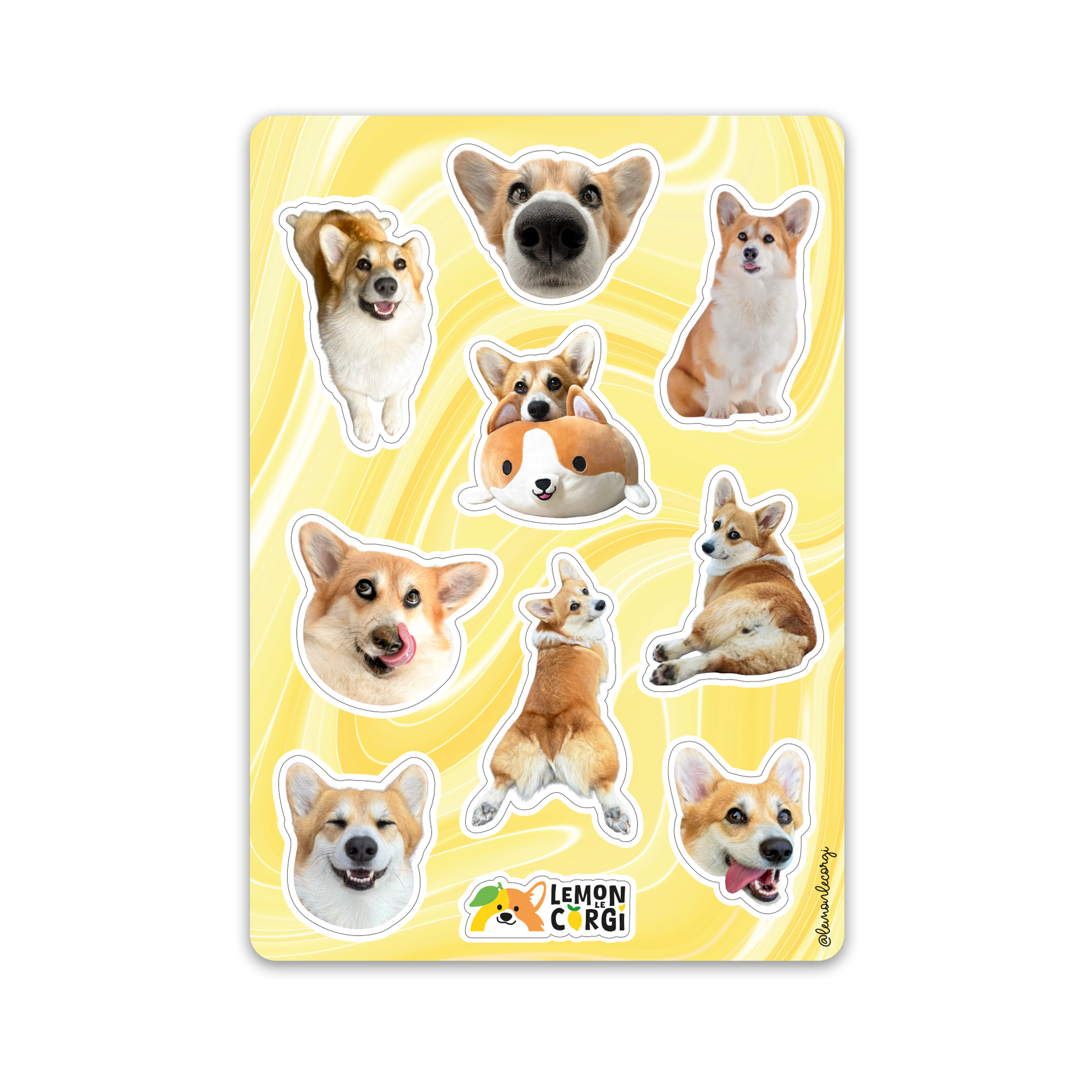 Planche Stickers - Lemon