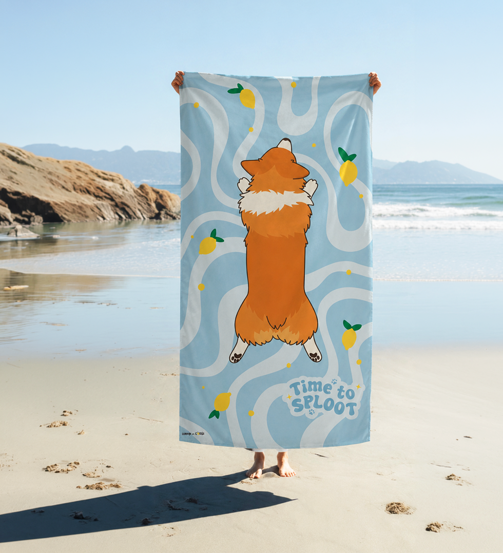 Serviette de plage XL