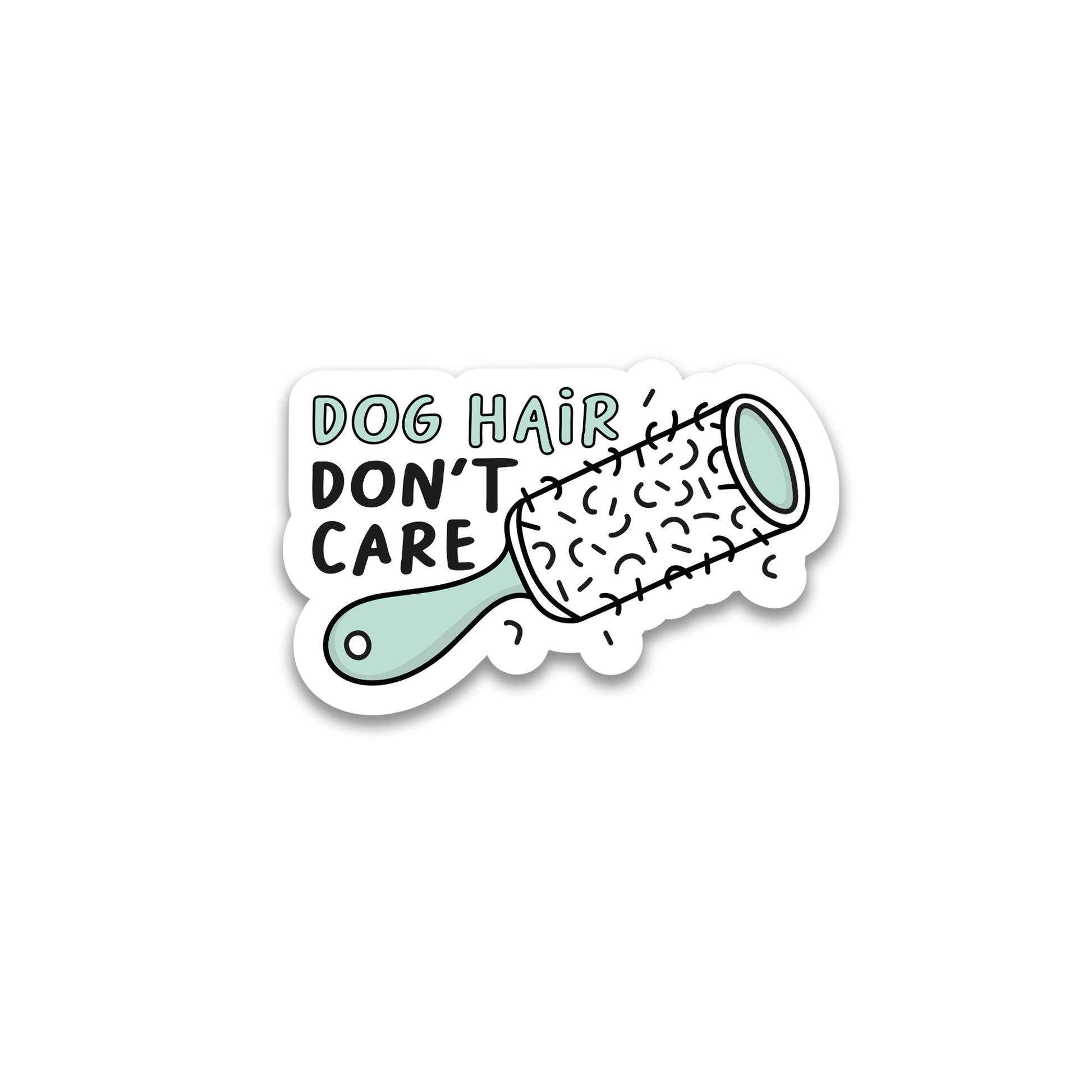 Sticker Mini - Dog Hair